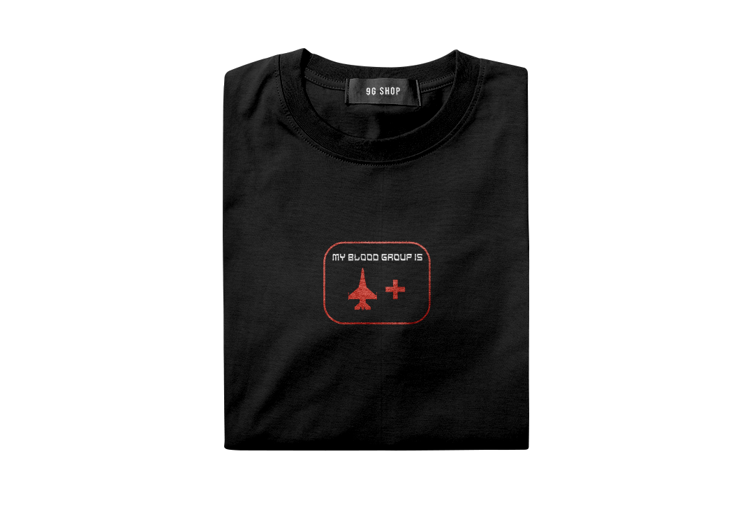 "Blood Group" Airforce T Shirt
