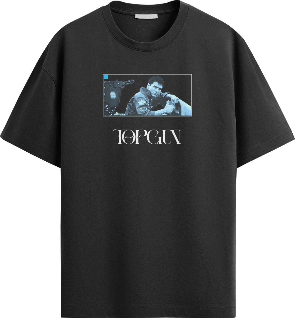 "Top Gun" Oversized T Shirt Air Force