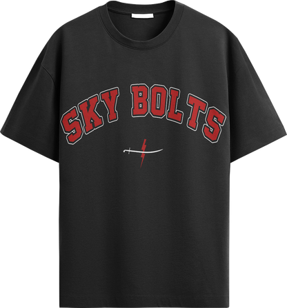 "Sky Bolts" Oversized T Shirt