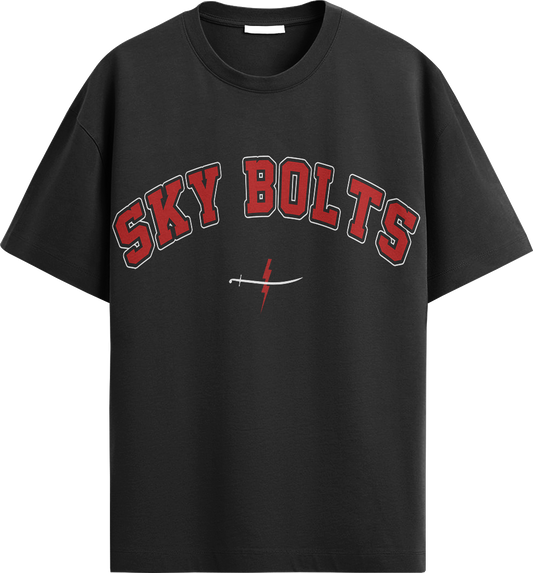 "Sky Bolts" Oversized T Shirt