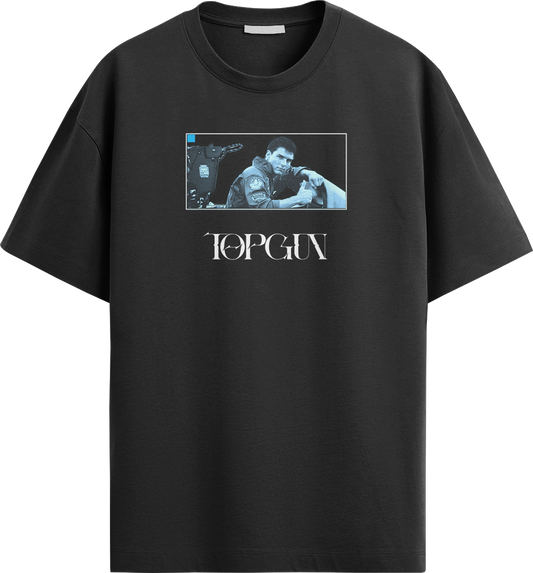 "Top Gun" Oversized T Shirt Air Force